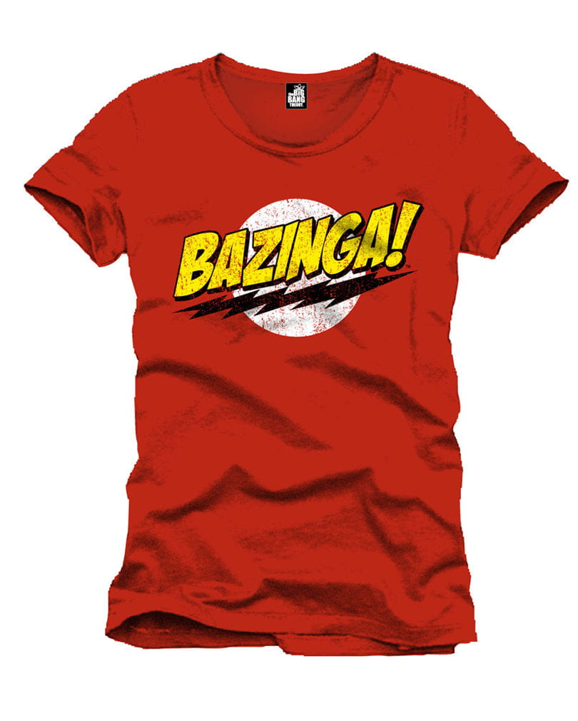 Bild von The Big Bang Theory Bazinga T-Shirt   Comedyserien T-Shirt mit Lizenz M