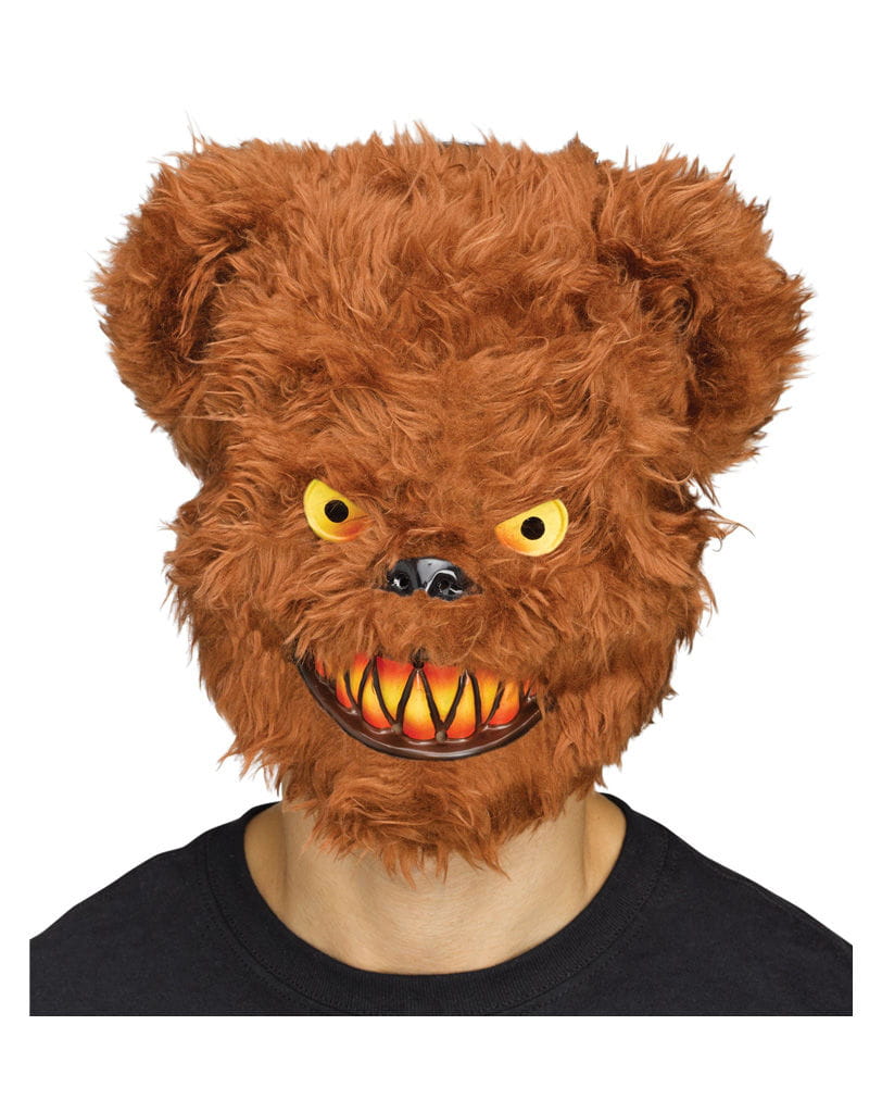 Bild von Horror-Shop Zombie-Kostüm Maske eines Horrorteddys