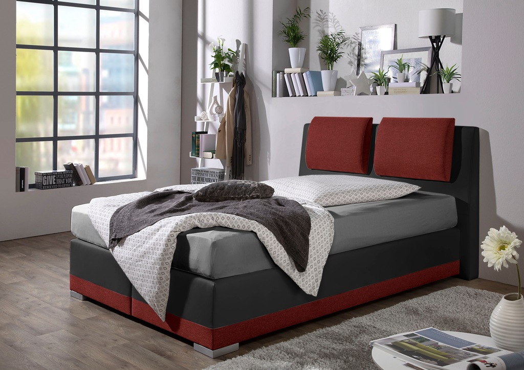 Bild von Maintal Boxspringbett, verstellbare Kopfstütze