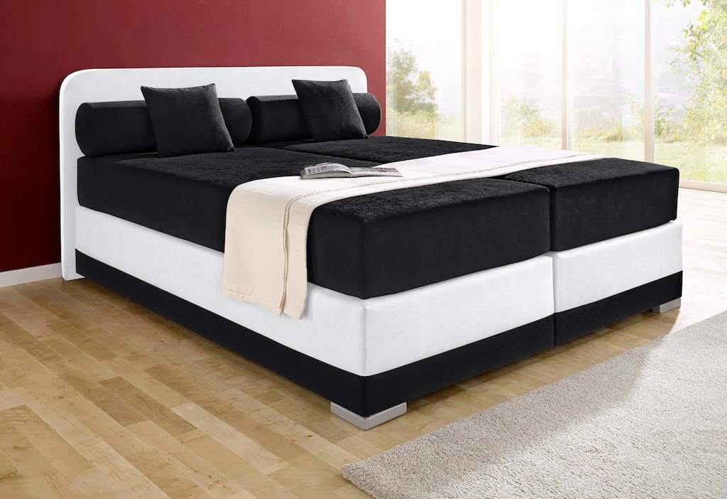 Bild von Maintal Boxspringbett "Lago", in 3 verschiedenen Matratzenarten, H2 oder H3