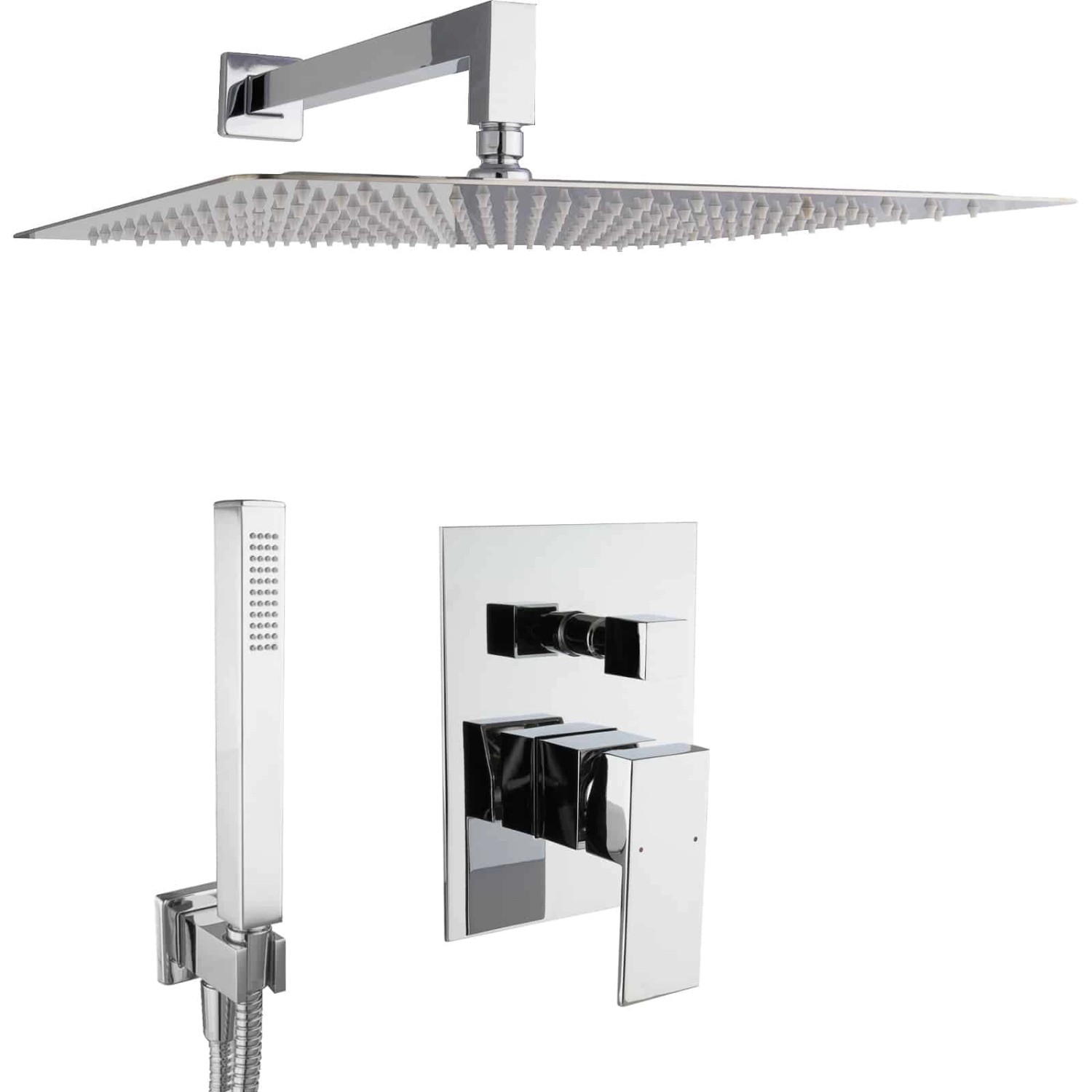 Bild von PaulGurkes Dusch Komplett Set Unterputz Duschsystem 40cm