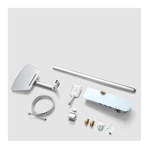 Bild von PaulGurkes Duschsystem Shower SECLECT mit Wasserfall Regendusche
