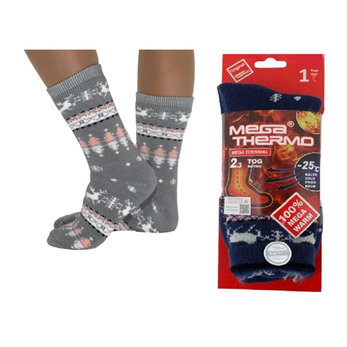Bild von Rungassi Warme Socken Thermo Mega Winter Socken Hirsche