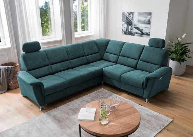 Bild von Ecksofa Parole von Benformato: Multifunktionaler Luxus mit Schlaffunktion und Relaxfunktion für Ihr Zuhause