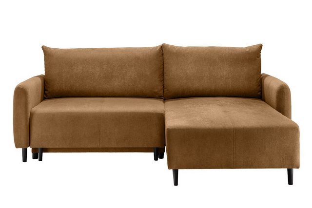 Bild von Myhomelando Ecksofa Amarina, mit Schlaffunktion und Bettkasten, beidseitig montierbar