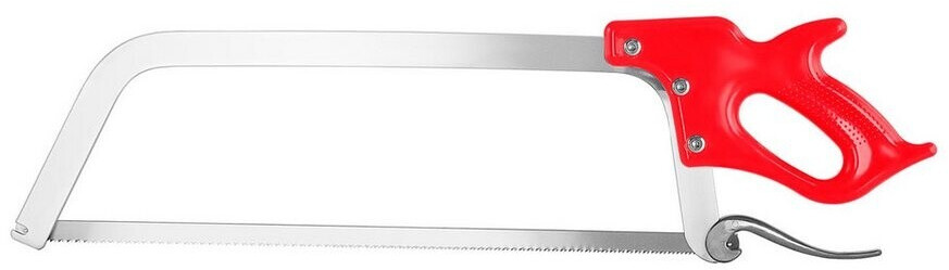 Bild von Royal Catering Fleischerknochensäge RCFS-2 (Klingenlänge 46 cm, Klinge aus Edelstahl, Dicke: 0,7 mm, Rahmen aus Aluminium, Hebel im Lieferumfang enthalten)