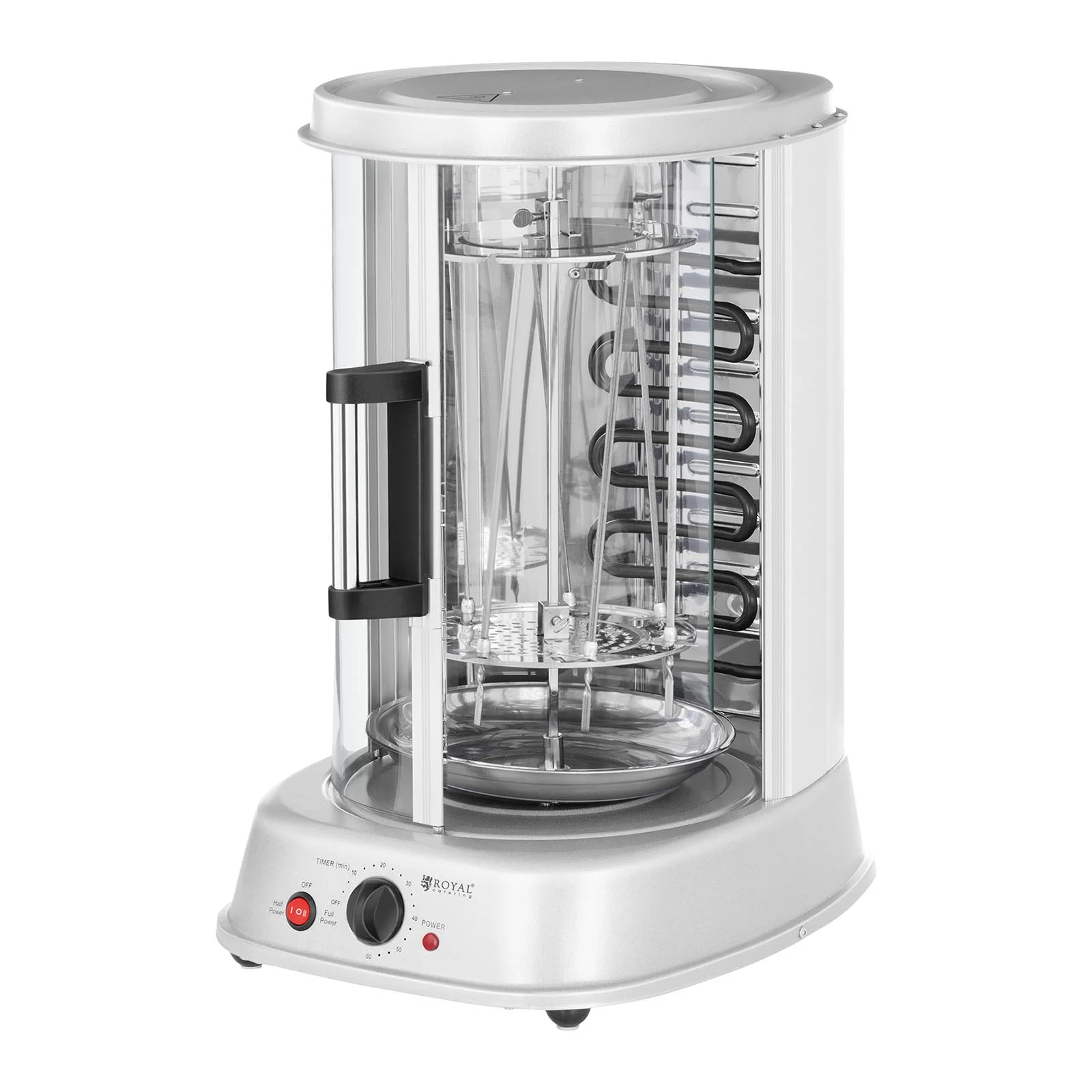 Bild von Royal Catering Dönergrill Vertikalgrill Kebabgrill 3 In 1 Kombi 1.800 W Döner Grill Vertikal, 1800 W