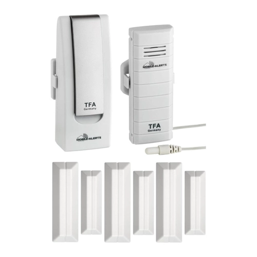 Bild von TFA Dostmann Haus-Überwachungsset TFA 31.4002.02.TF – Tür und Fensteralarm für Weatherhub SmartHome