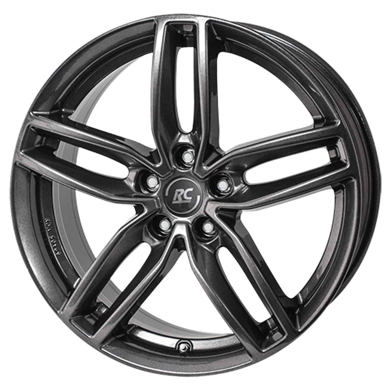 Bild von Alufelgen MIM Athletic 8 x 18 5 x 120 ET43 Graphite glänzend