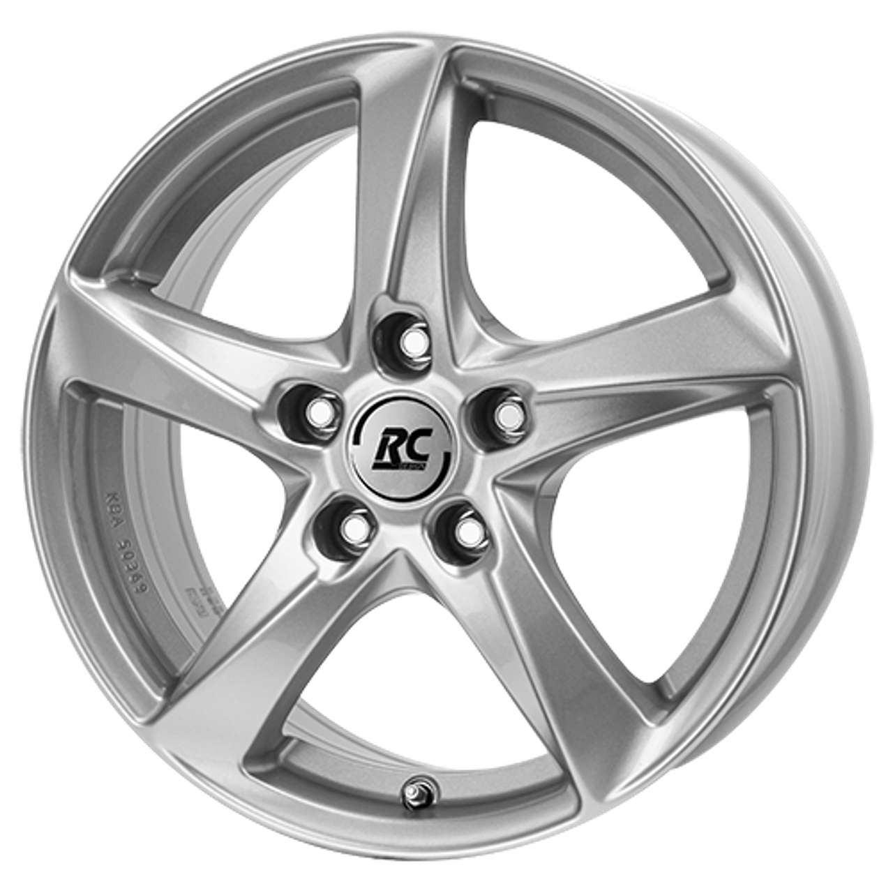 Bild von RC-DESIGN RC30 kristallsilber 6.5Jx16 5x100 ET38