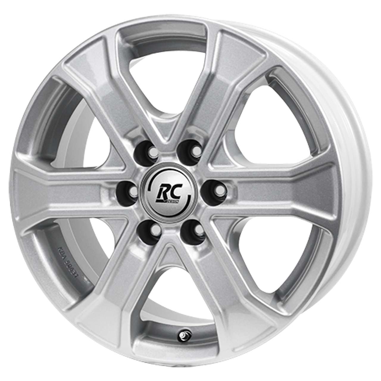 Bild von RC-DESIGN RC31 kristallsilber (ks) 7.0Jx16 6x139.7 ET33