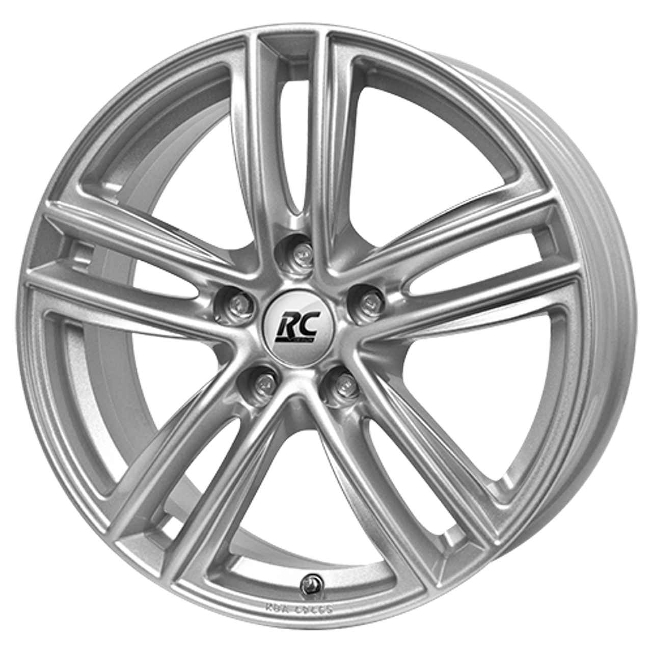 Bild von RC-DESIGN RC27 kristallsilber 7.5Jx17 5x112 ET52