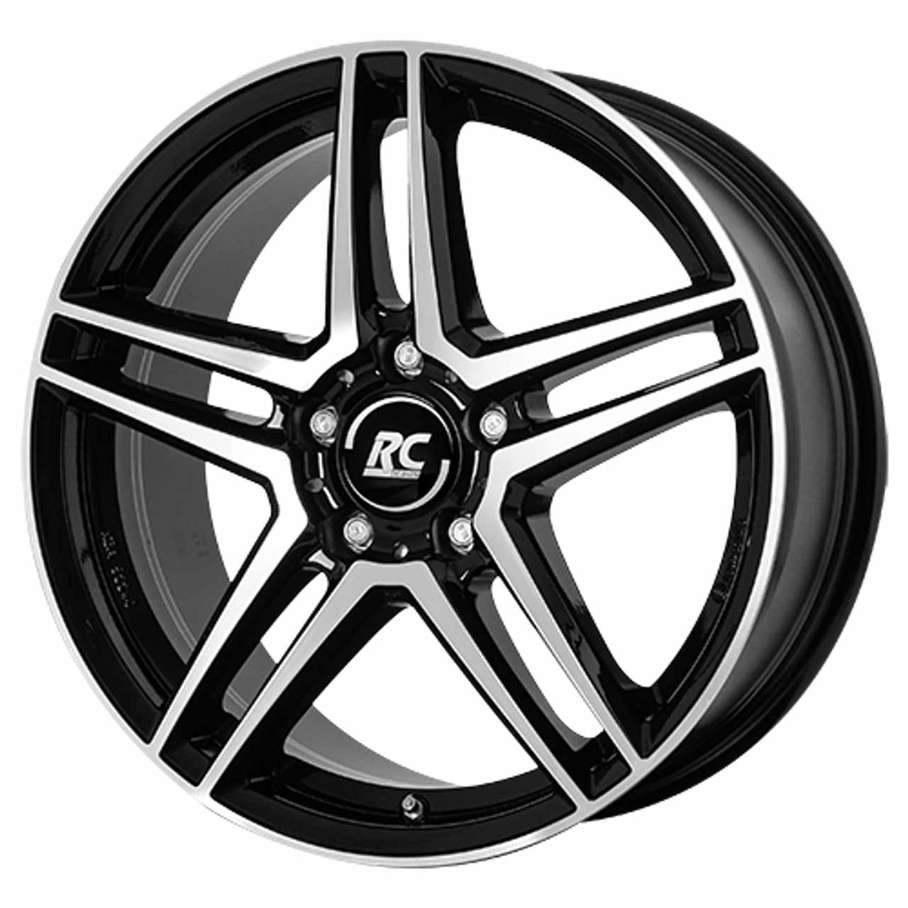 Bild von RC-DESIGN RCD17 schwarz glanz voll-poliert (sgvp) 6.5Jx16 5x112 ET49