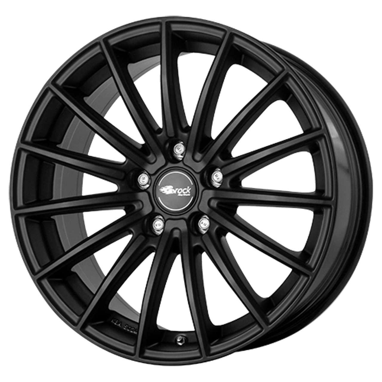 Bild von BROCK B36 satin schwarz matt 7.5Jx17 5x114.3 ET38