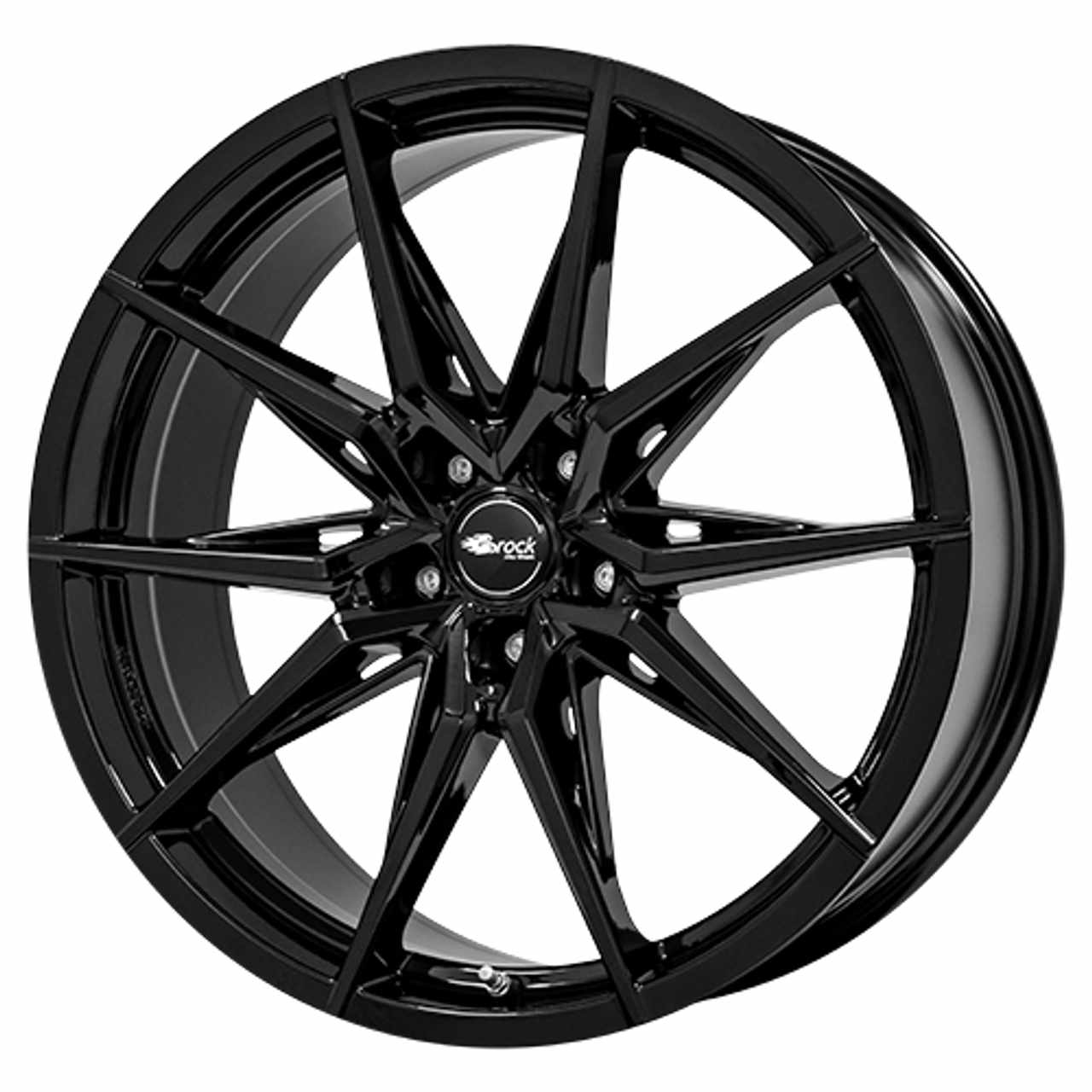 Bild von BROCK B42 schwarz glanz (sg) 8.5Jx19 5x112 ET30
