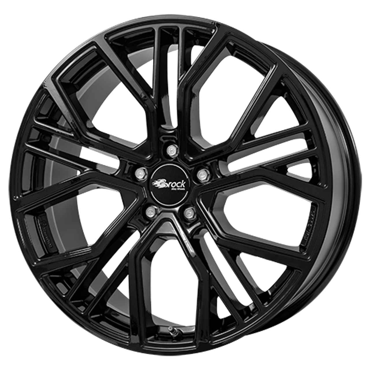 Bild von BROCK B41 schwarz glanz (sg) 9.5Jx21 5x112 ET37