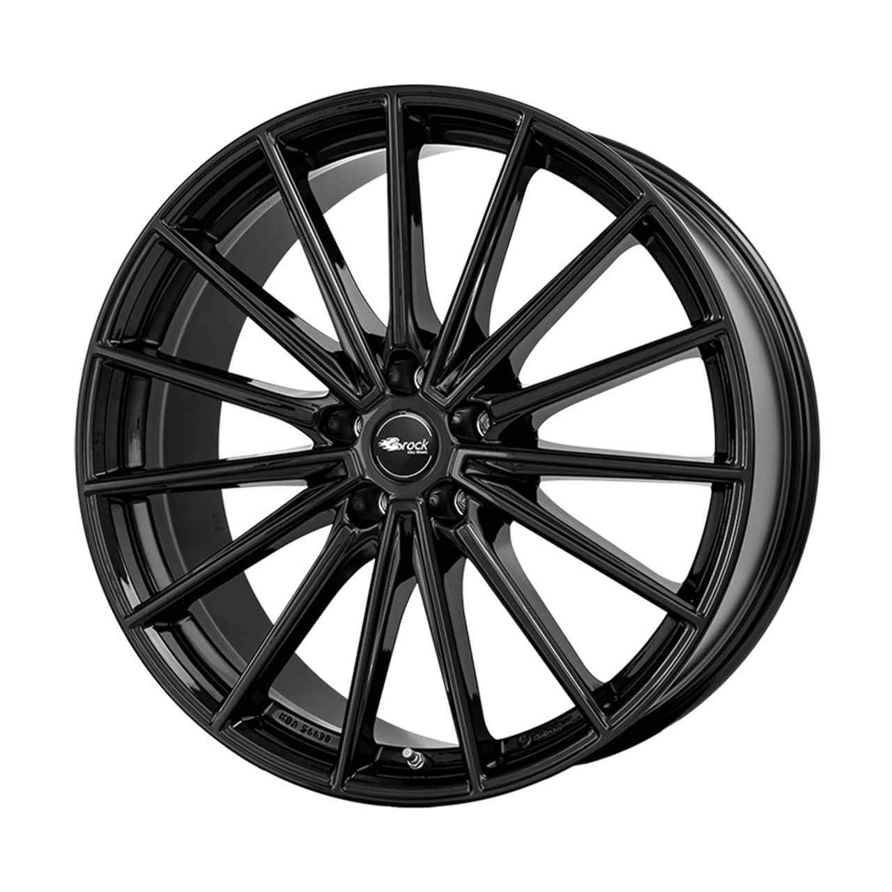 Bild von BROCK B43 schwarz glanz (sg) 8.5Jx21 5x112 ET30