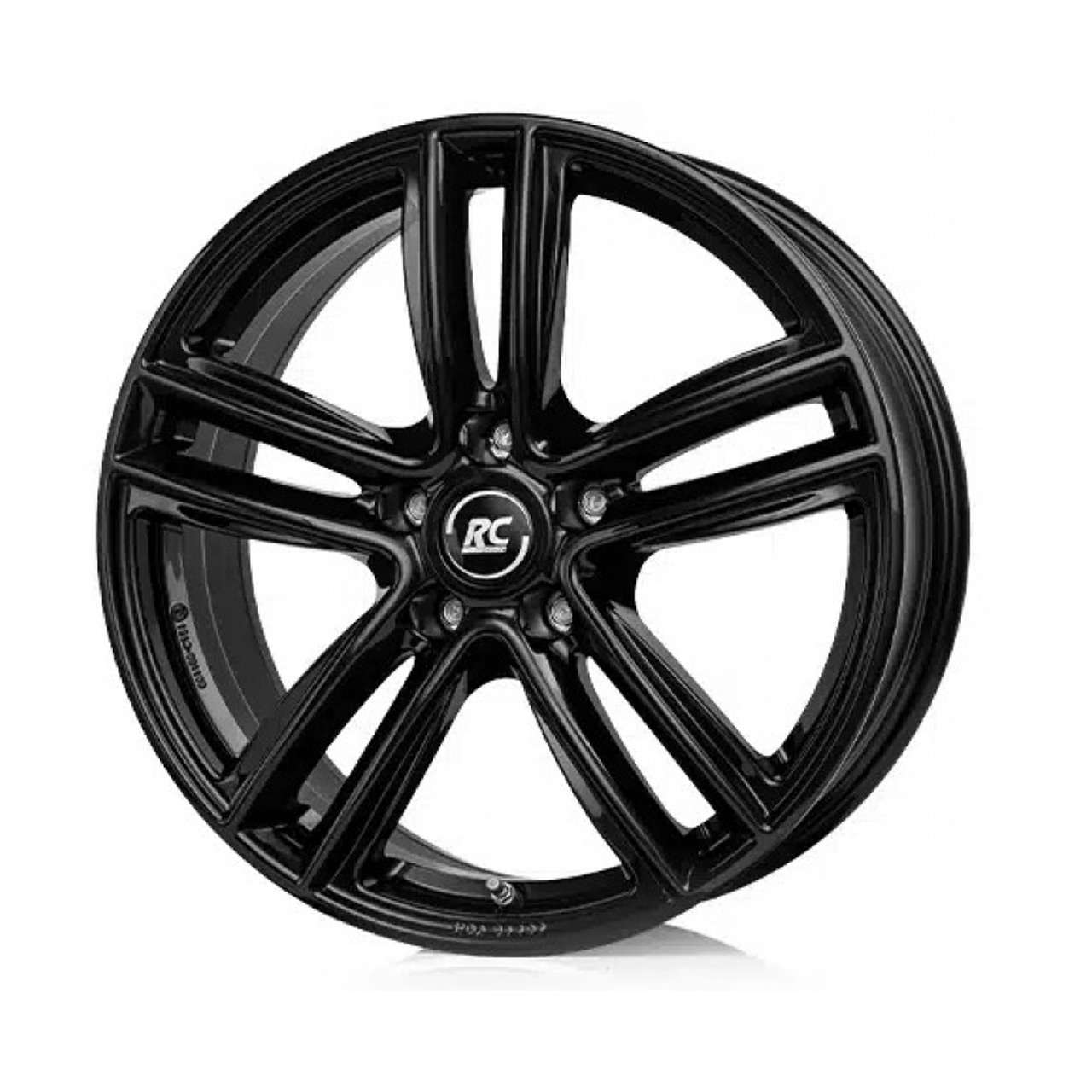 Bild von RC-DESIGN RC27 schwarz glanz (sg) 7.0Jx17 5x112 ET41