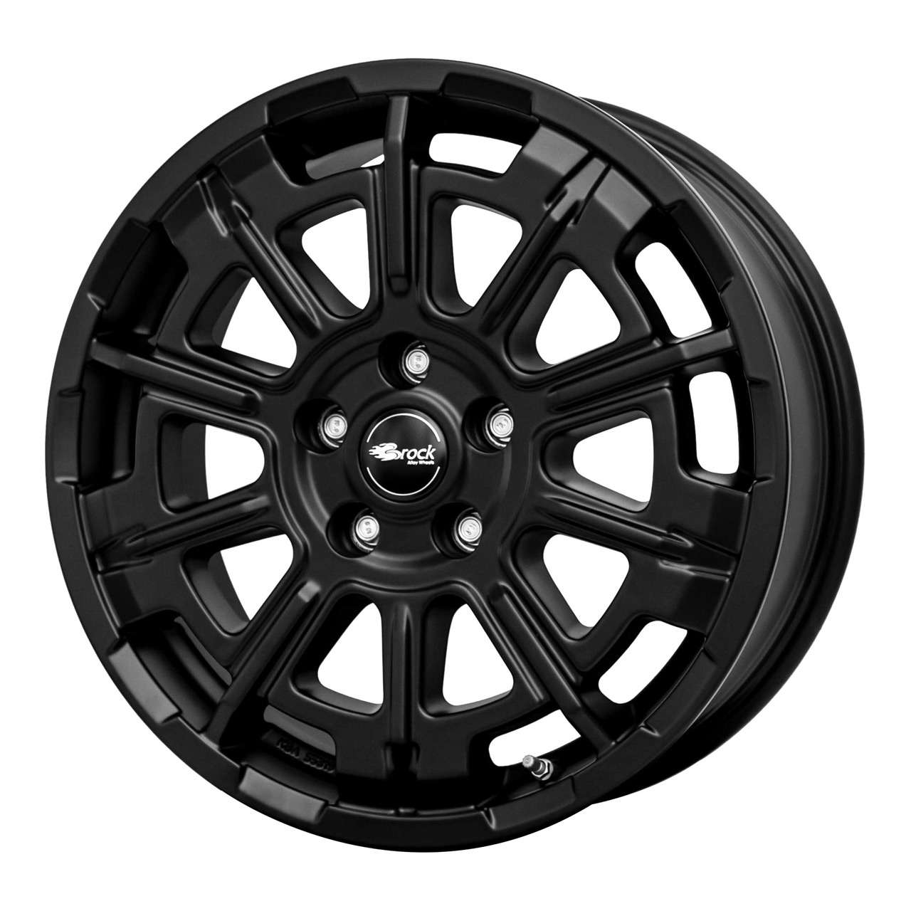 Bild von BROCK B45-5L satin black matt (sbm) 7.5Jx18 5x112 ET52
