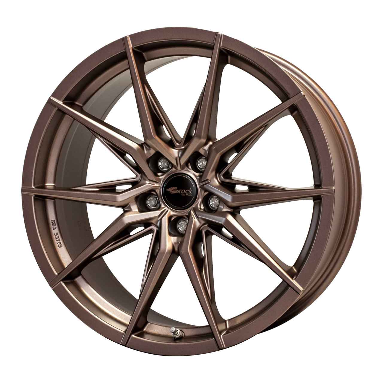 Bild von BROCK B42 bronze copper matt (bcm) 8.0Jx18 5x108 ET42