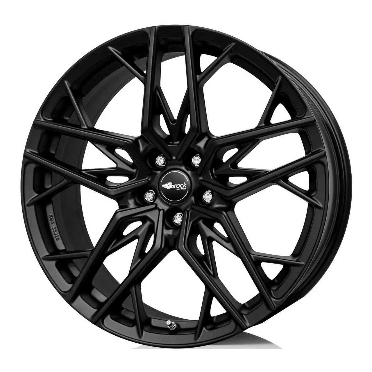 Bild von BROCK B44 satin black matt (sbm) 8.0Jx18 5x112 ET30