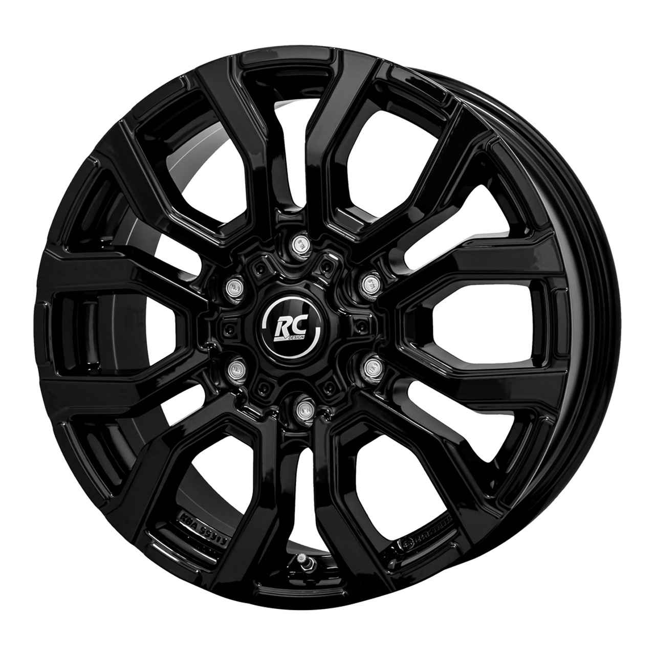 Bild von RC-DESIGN RC35 schwarz glanz (sg) 6.5Jx17 6x130 ET54