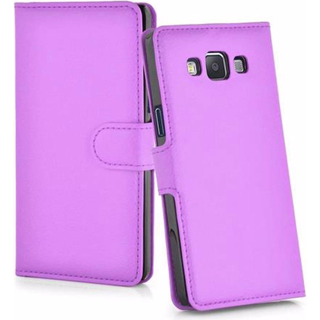 Bild von Cadorabo Book mit Standfunktion Cover (Samsung Galaxy A7), Smartphone Hülle, Violett