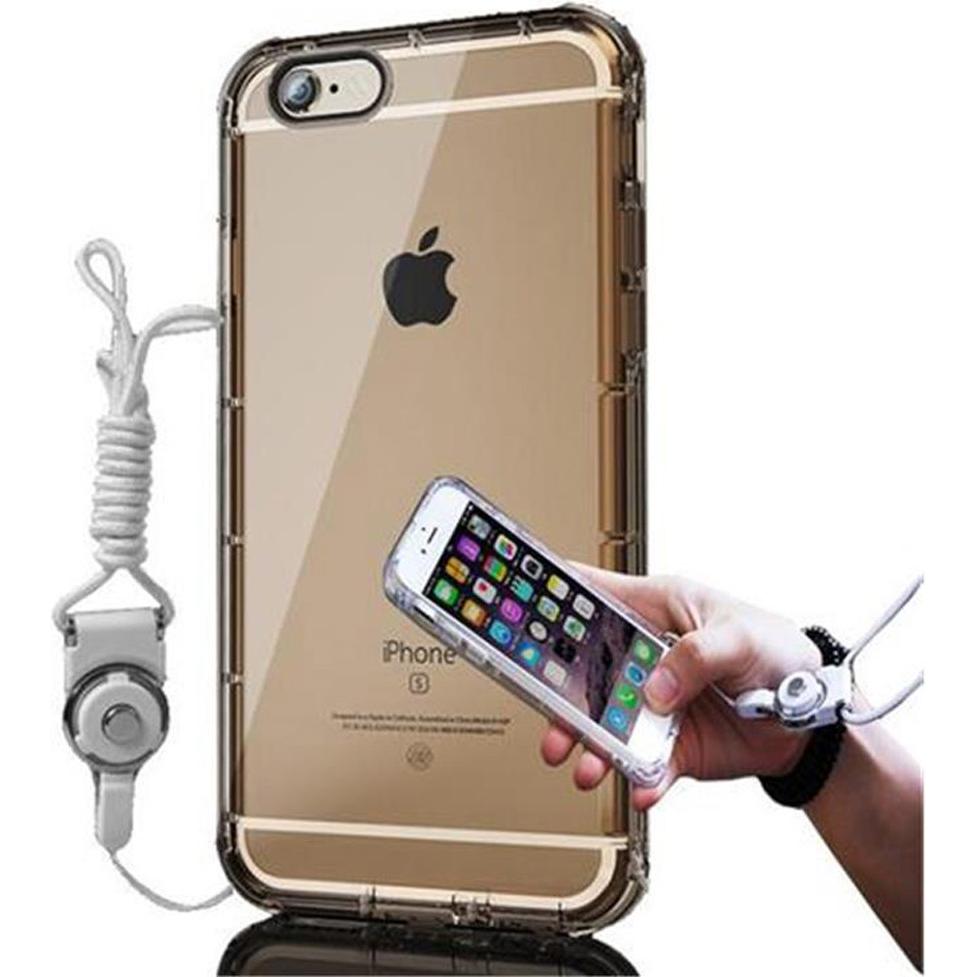 Bild von Cadorabo TPU Cover Ultra Slim Sling (Apple iPhone 6), Smartphone Hülle, Gelb