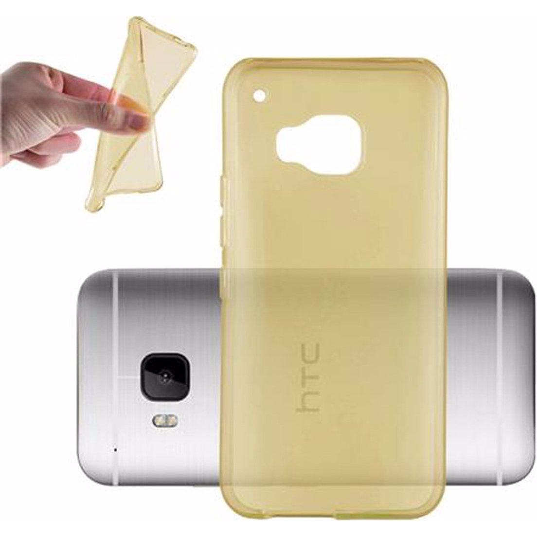 Bild von Cadorabo TPU Ultra Slim AIR Cover (HTC One M9), Smartphone Hülle, Gelb