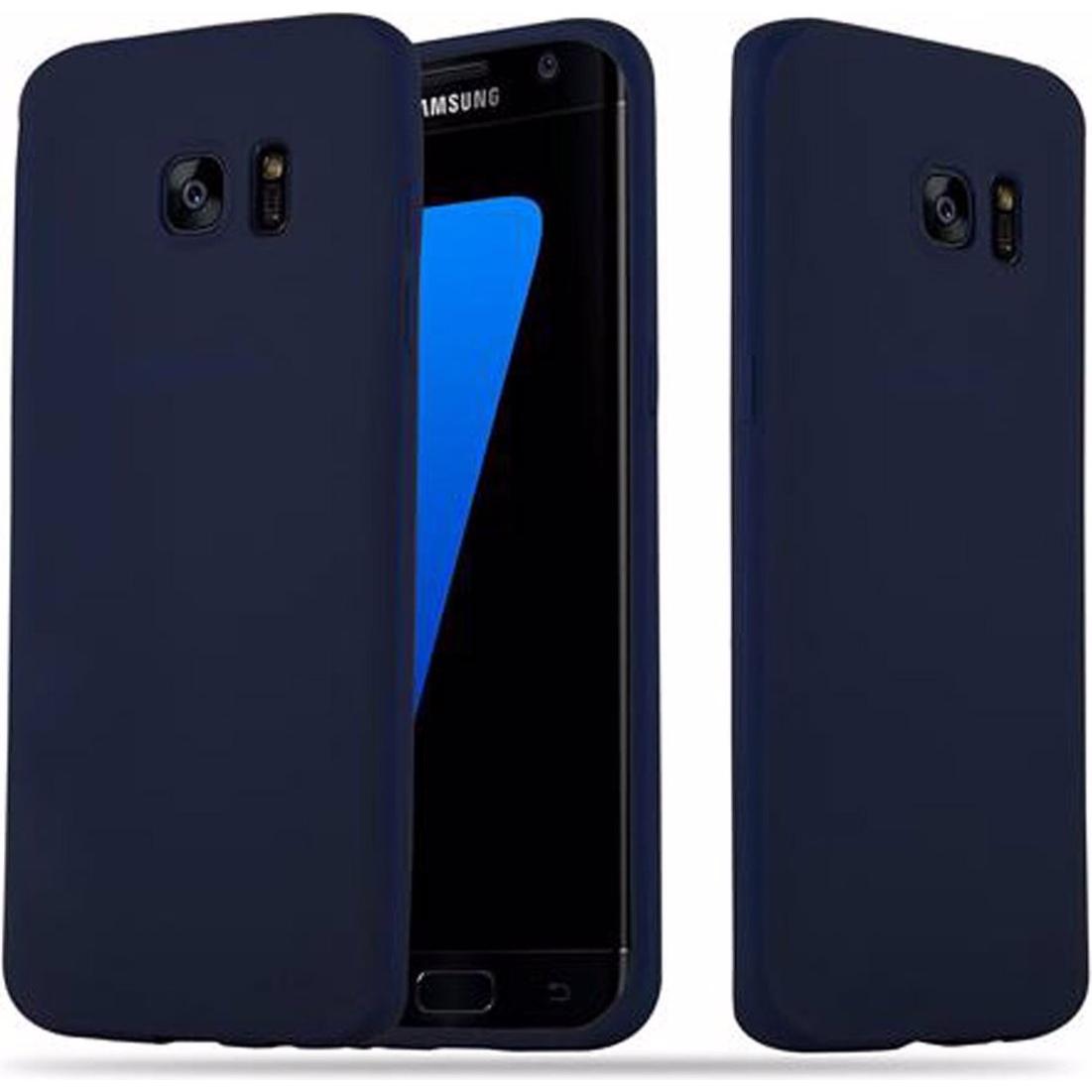 Bild von Cadorabo TPU Candy Cover (Samsung Galaxy S7 Edge), Smartphone Hülle, Blau
