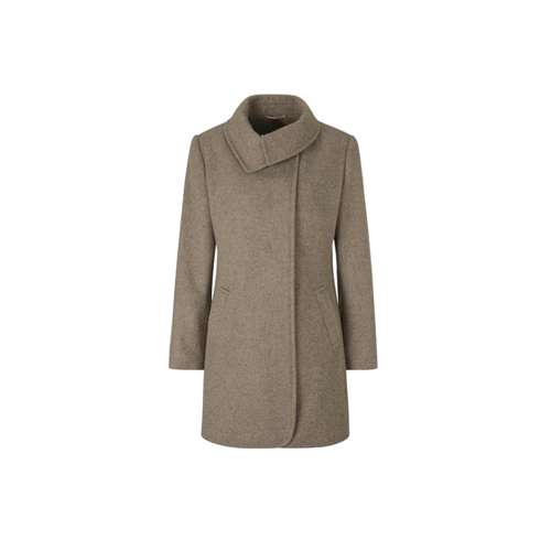 Bild von Damen Wollmantel in taupe-champagner