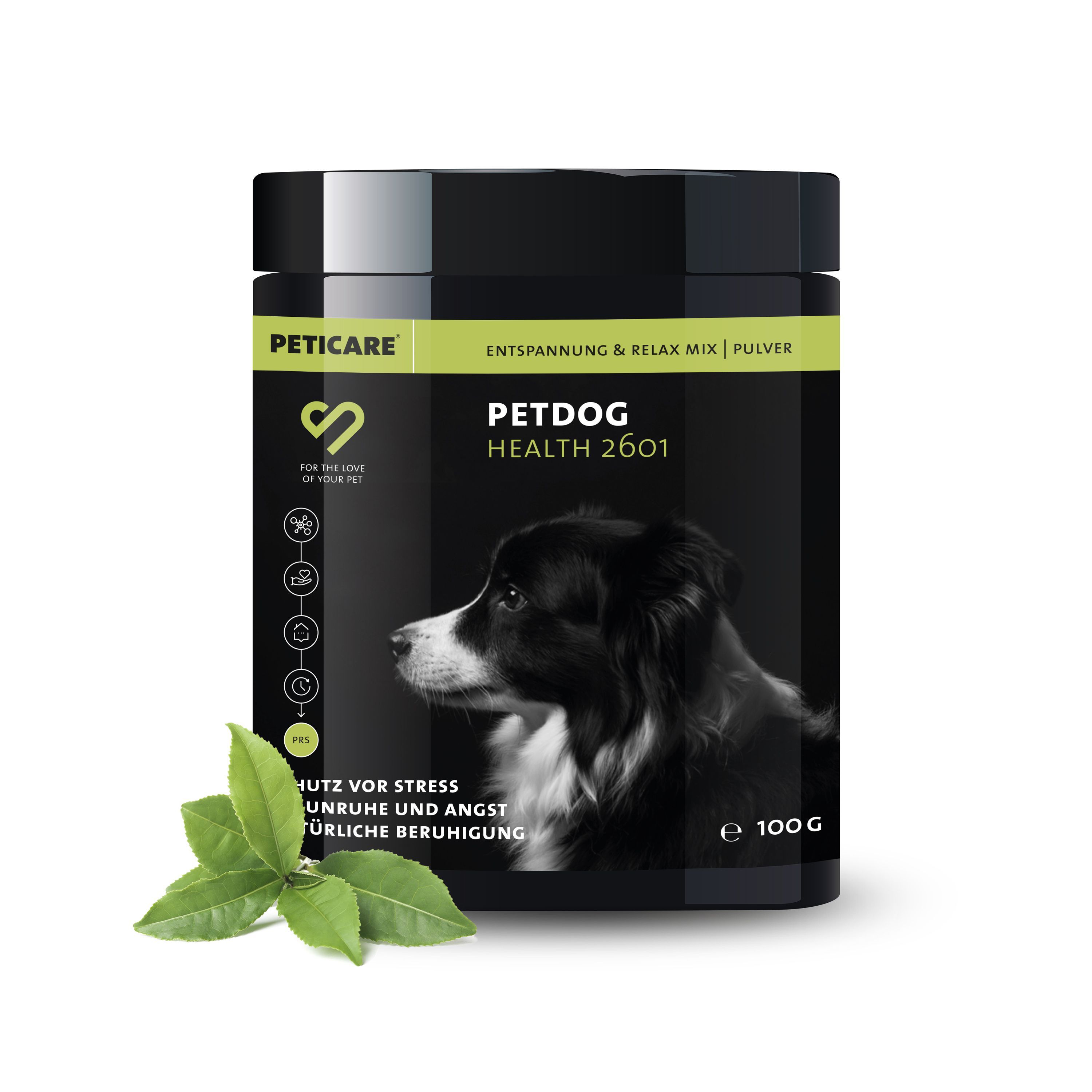 Bild von Peticare Relax-Mix Pulver für Hunde, beruhigendes Ergänzungsfutter-Mittel