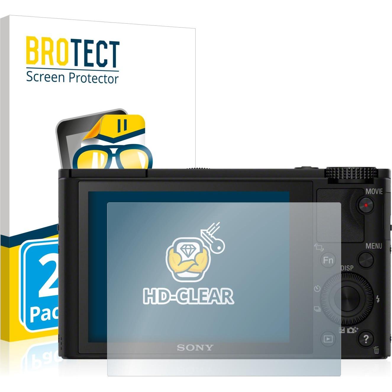 Bild von BROTECT Schutzfolie Displayschutz Klar (Displayschutz, Cyber-shot DSC-RX100), Kameraschutz, Transparent