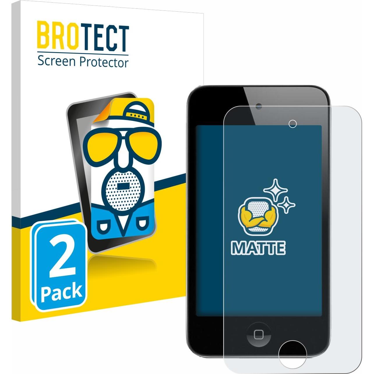 Bild von BROTECT Entspiegelungs-Schutzfolie Displayschutz Matt, MP3 + Media-Player Zubehör
