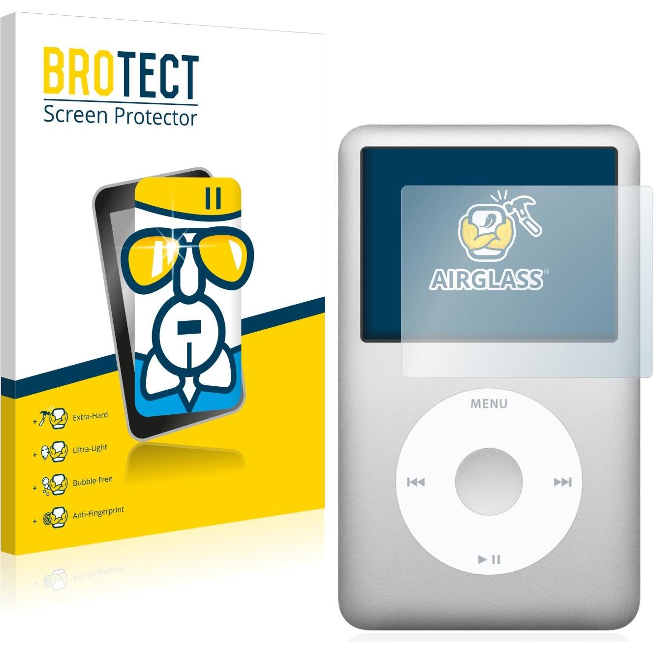 Bild von BROTECT AirGlass Panzerglasfolie (1 Stück, iPod Classic 160GB), Tablet Schutzfolie