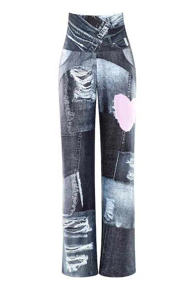 Bild von Winshape Culotte »Functional Comfort Culottes CUL101C«, mit Patchwork-Print