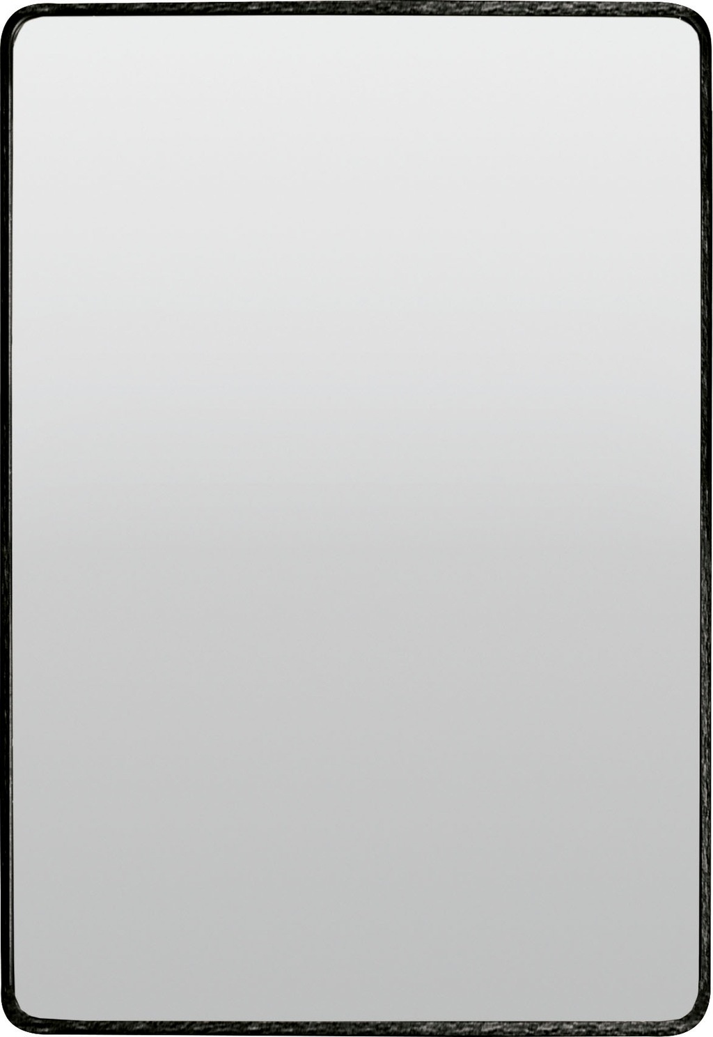 Bild von Spiegel  60 x 80 cm Liya ¦ schwarz ¦ Glas, Aluminium, Metall ¦ Maße (cm): B: 60 H: 80 Accessoires > Spiegel - Höffner