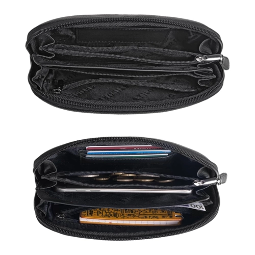 Bild von STILORD 'Maeve' Clutch Geldbörse aus Leder für Damen
