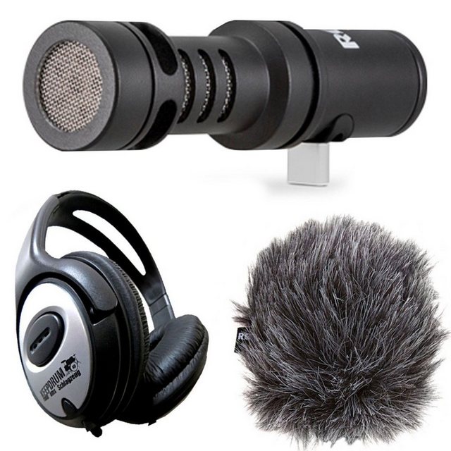 Bild von RØDE VMMC Videomic Mikrofon mit Kopfhörer (Videografie), Mikrofon