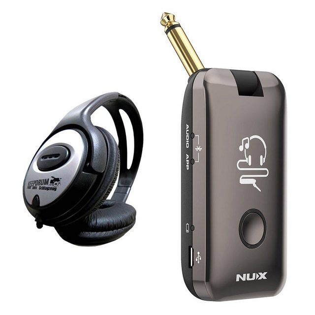 Bild von NUX Mighty Plug Amp-Plug für Gitarre mit Kopfhörer (Bass, Gitarre), Instrumentenverstärker