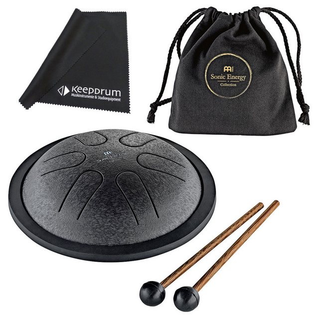 Bild von Meinl Sonic Energy Steel Tongue Drum Meinl Sonic Energy MSTD1BK Tongue Drum mit Tuch