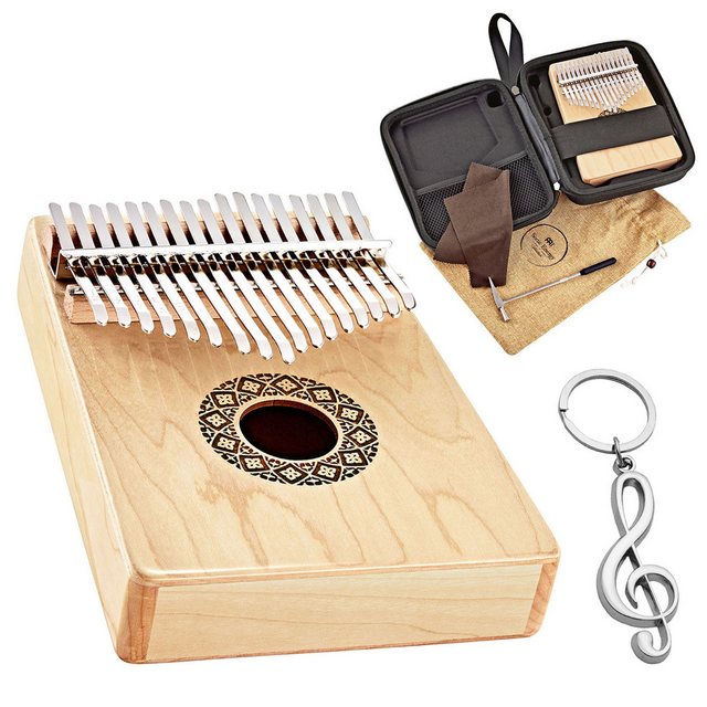 Bild von Meinl Sonic Energy KL1709H Kalimba mit Anhänger (Perkussion), Perkussion, Silber
