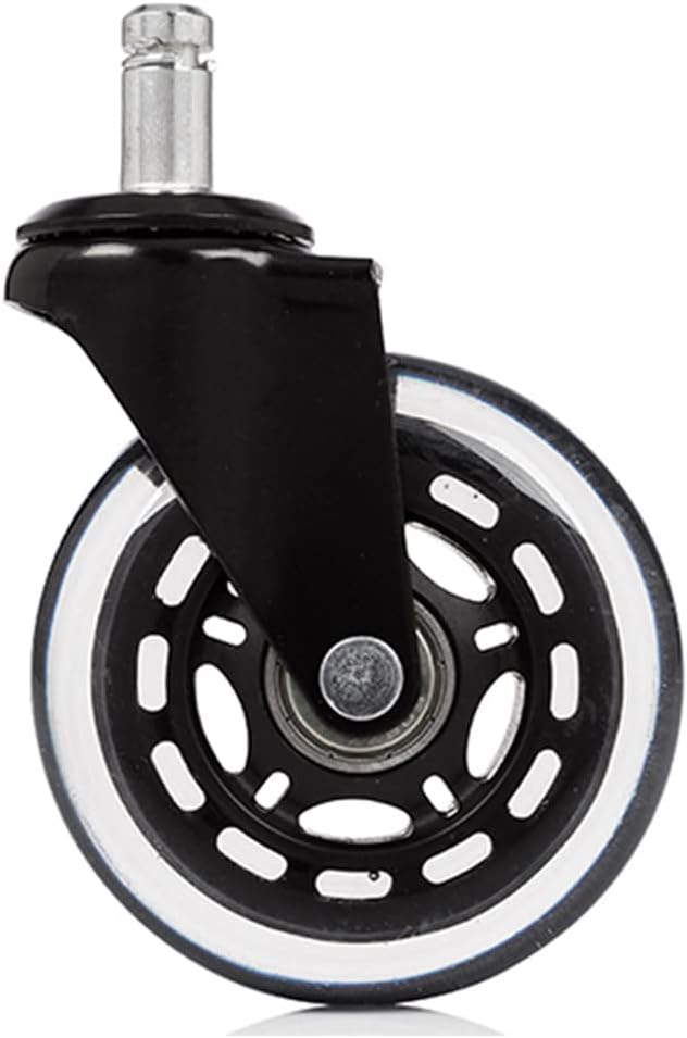 Bild von hjh OFFICE Stuhlrolle Stuhlrollen 5x ROLO SKATE ST 11mm/75mm, (5er Pack), Hartbodenrollen Bürostuhl, Rollen für Schreibtischstuhl