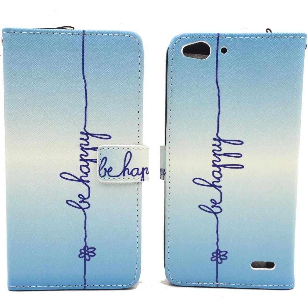 Bild von König Design Schutz Handy Hülle für Vodafone Smart Ultra 6 Case Cover Tasche Wallet Etui Neu (Vodafone Smart Ultra 6), Smartphone Hülle, Blau