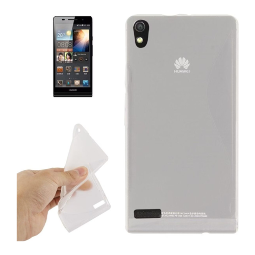 Bild von König Design TPU Schutzhülle für Huawei Ascend P6 - Transparent