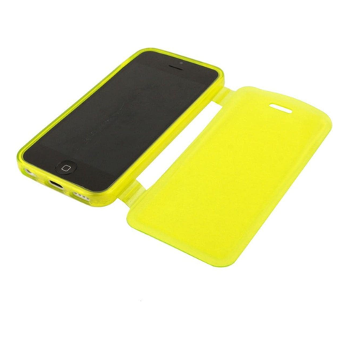 Bild von König Design Handyhülle Flip Quer für iPhone 5c - Gelb