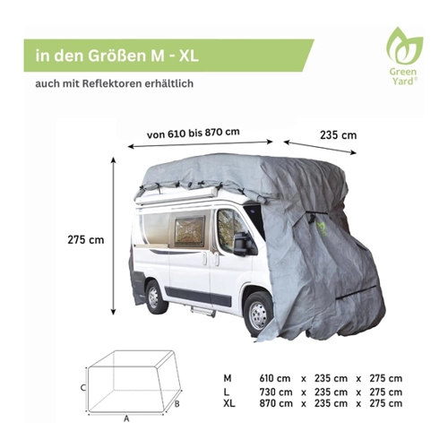 Bild von Green Yard Wohnmobilschutzhülle Größe L