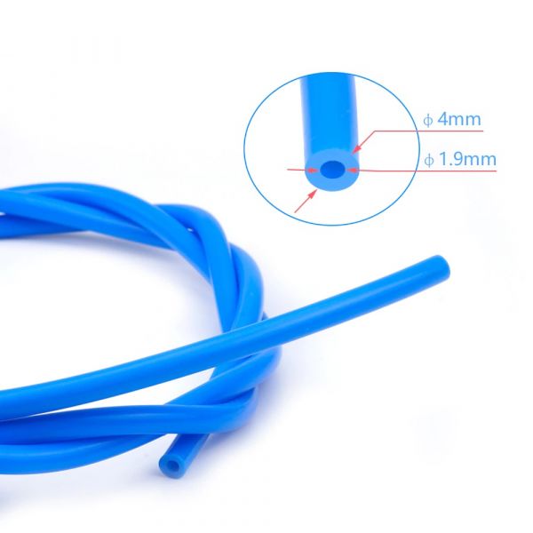 Bild von 1 Meter PTFE Schlauch 4x1.9mm (Blau) für 1.75mm Filament