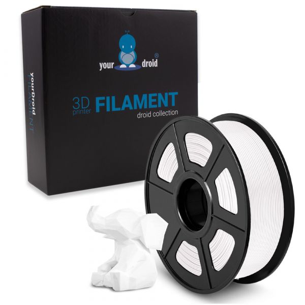 Bild von yourDroid PLA Filament Weiss 1.75mm 1kg