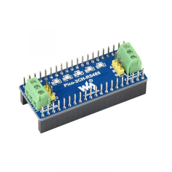 Bild von Waveshare 2-Kanal UART RS485 Modul für Raspberry Pi Pico